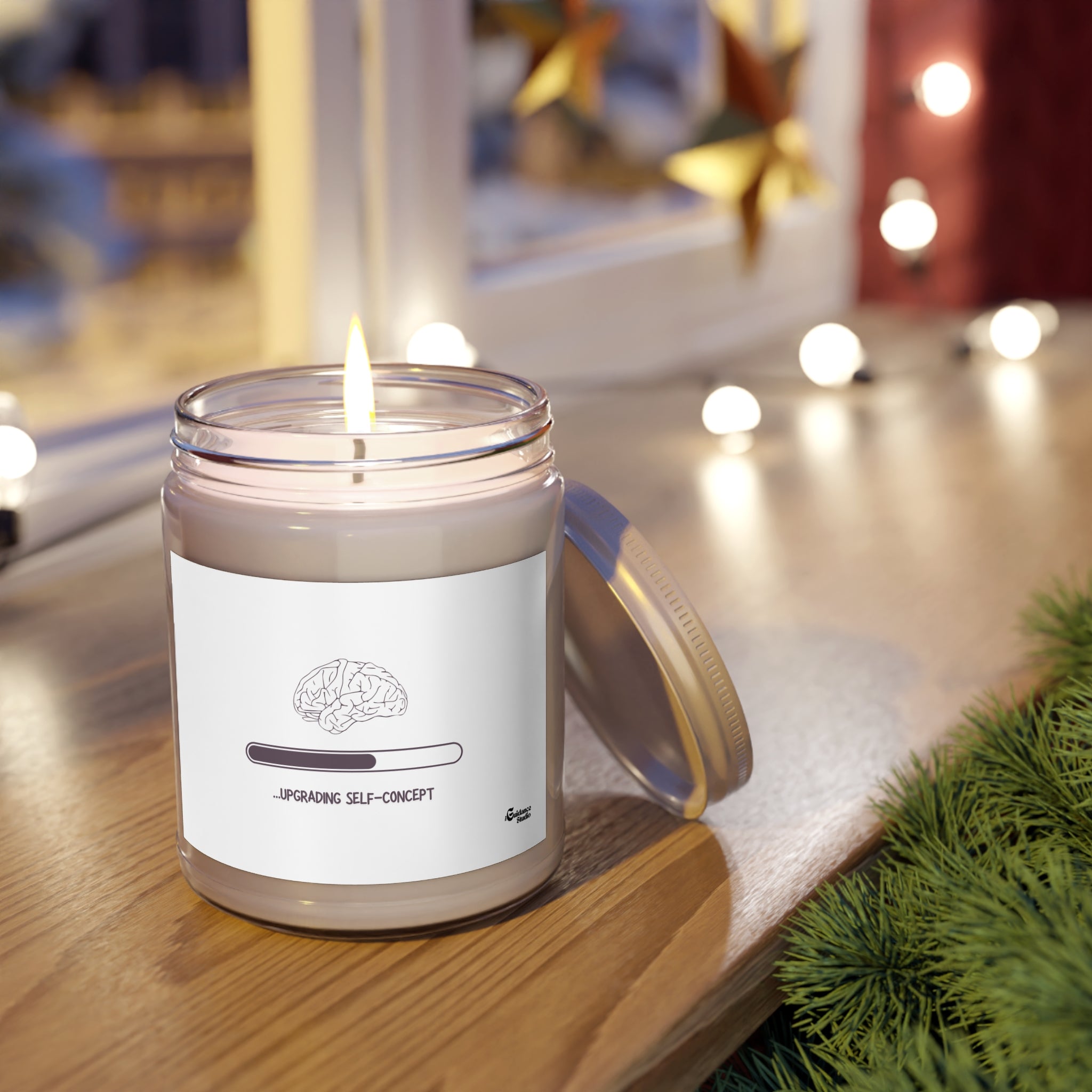 "Upgrading Self-Concept" Scented Soy Candle