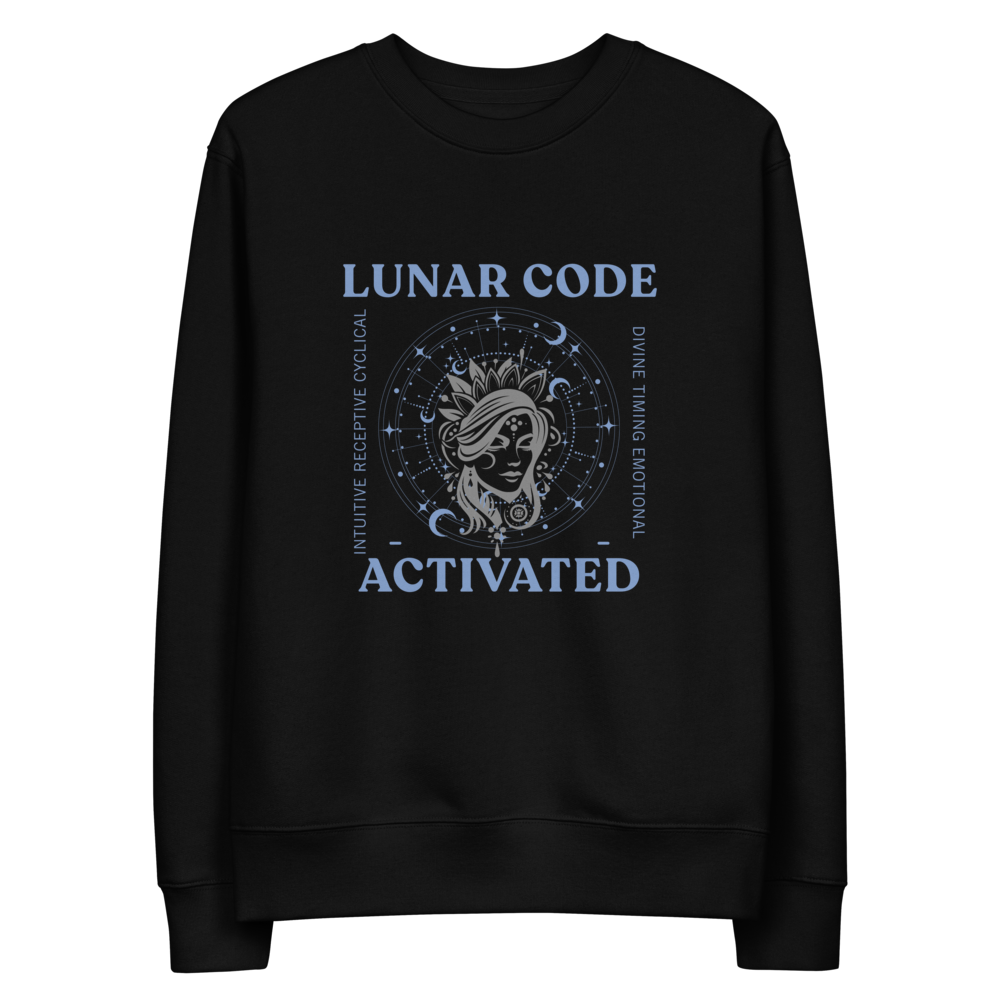 Lunar Code Unisex Sweatshirt Black